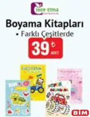 MOR ELMA BOYAMA KİTAPLARI FARKLI ÇEŞİTLERDE